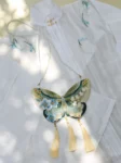 Butterfly Embroidery Double-sided Crossbody Bag