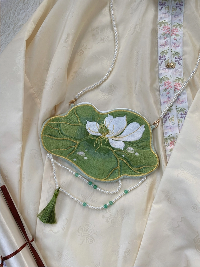 Ciondolo Cinese Hanfu Con Nappe E Imitazione Giada | Gioiello Retrò Elegante Per Donna | Accessorio Abbigliamento Stile Tradizionale