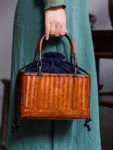 New Chinese Style Handmade Bamboo Bag